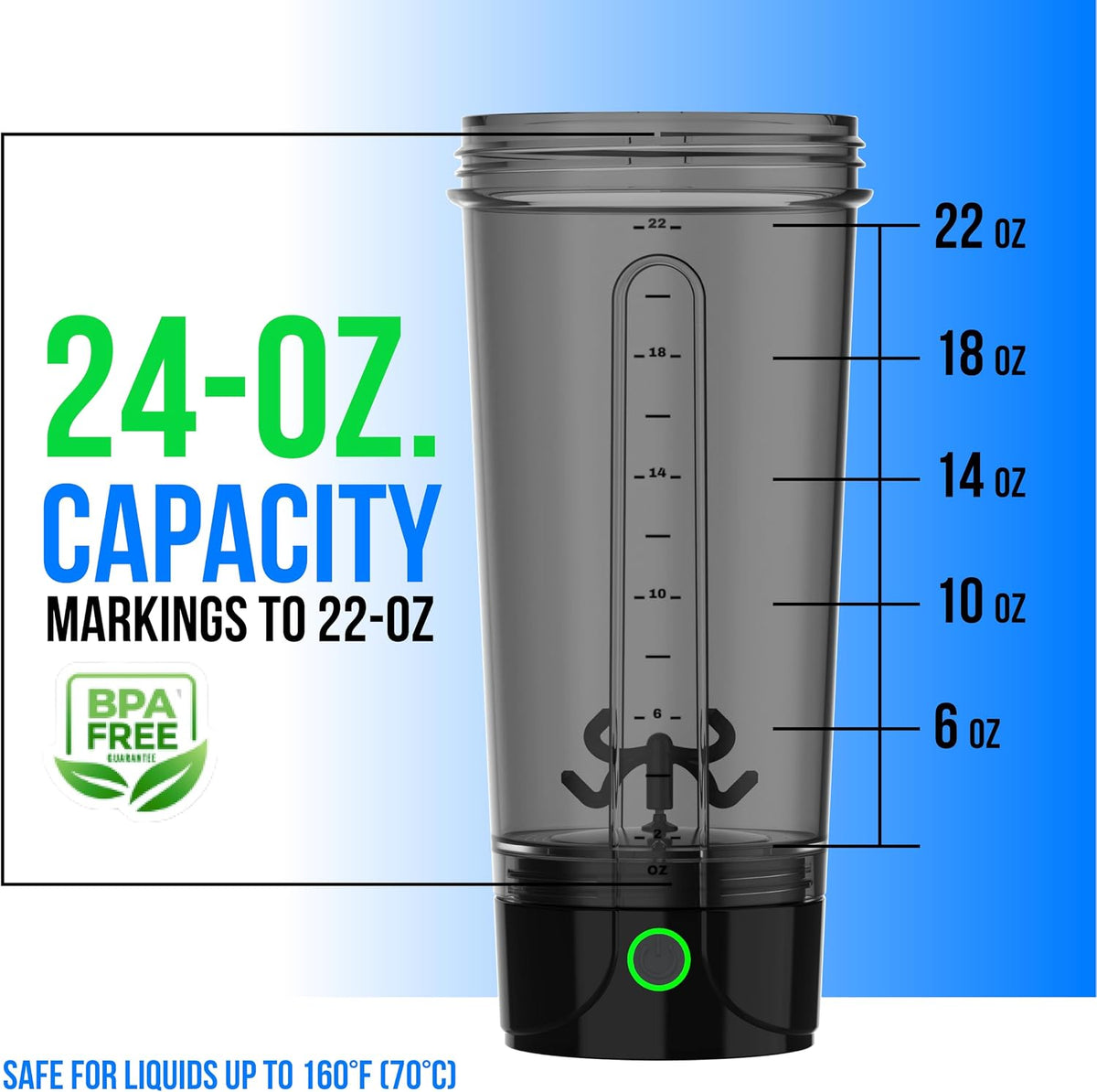 Electric Protein Shake Mixer