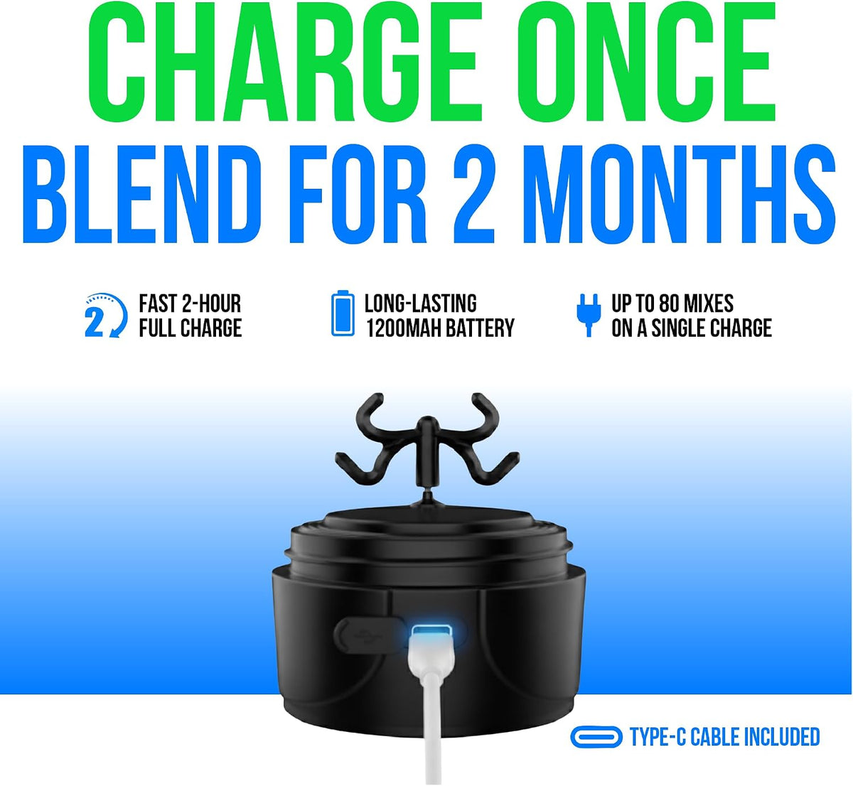 Electric Protein Shake Mixer