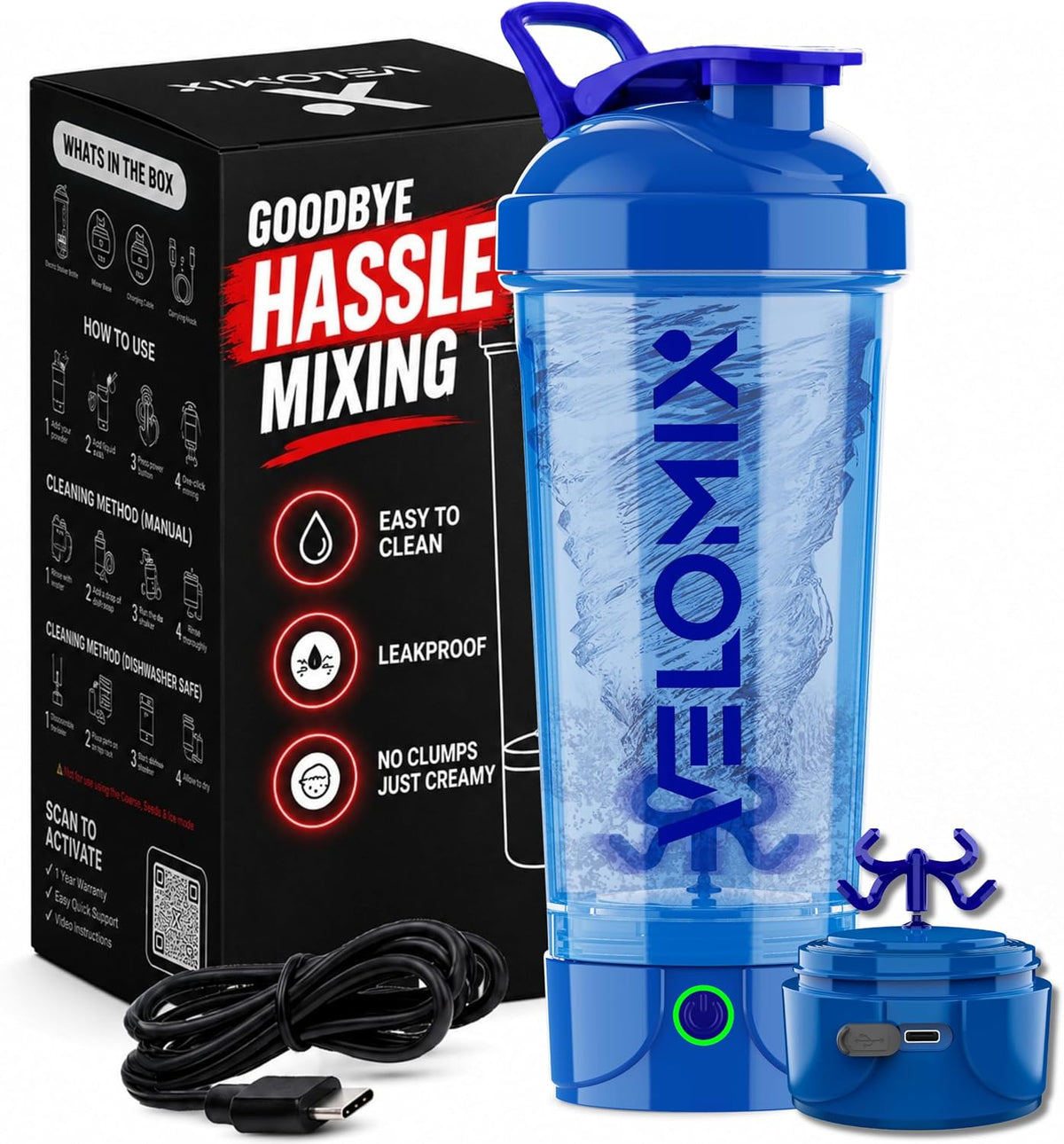 Electric Protein Shake Mixer