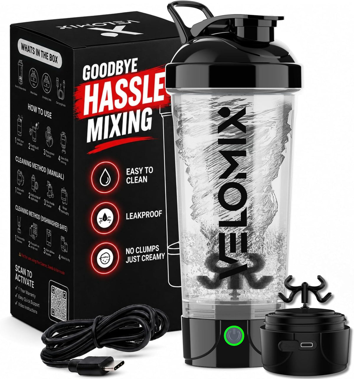 Electric Protein Shake Mixer