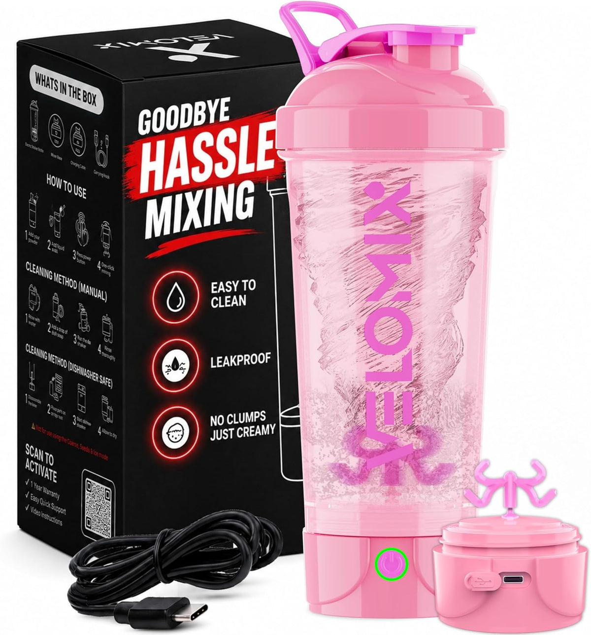 Electric Protein Shake Mixer